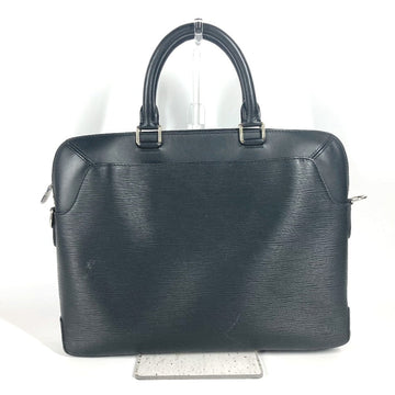 LOUIS VUITTON Business bag M51689 Epi Leather black Epi Oliver mens Used