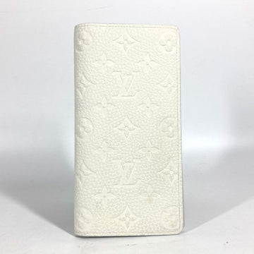 LOUIS VUITTON Long Wallet Purse M83066 Taurillon Clemence Leather white Long Wallet Monogram Portefeuille?Brother NM