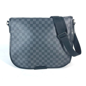 LOUIS VUITTON Shoulder Bag N58033 Damier Grafitto Canvas black Damier Grafitte Daniel GM