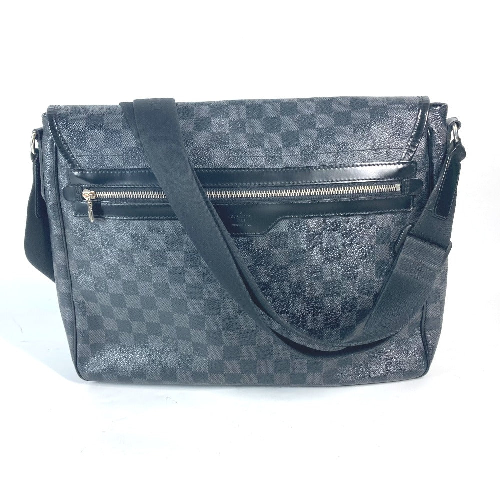 LOUIS VUITTON Shoulder Bag N58033 Damier Grafitto Canvas black Damier Grafitte Daniel GM