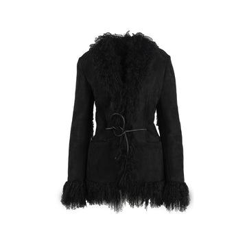 Mongolian Lamb Shearling Coat - '90s