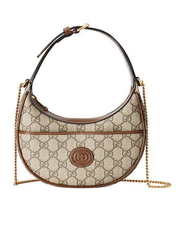GG Half-Moon-Shaped Mini Bag