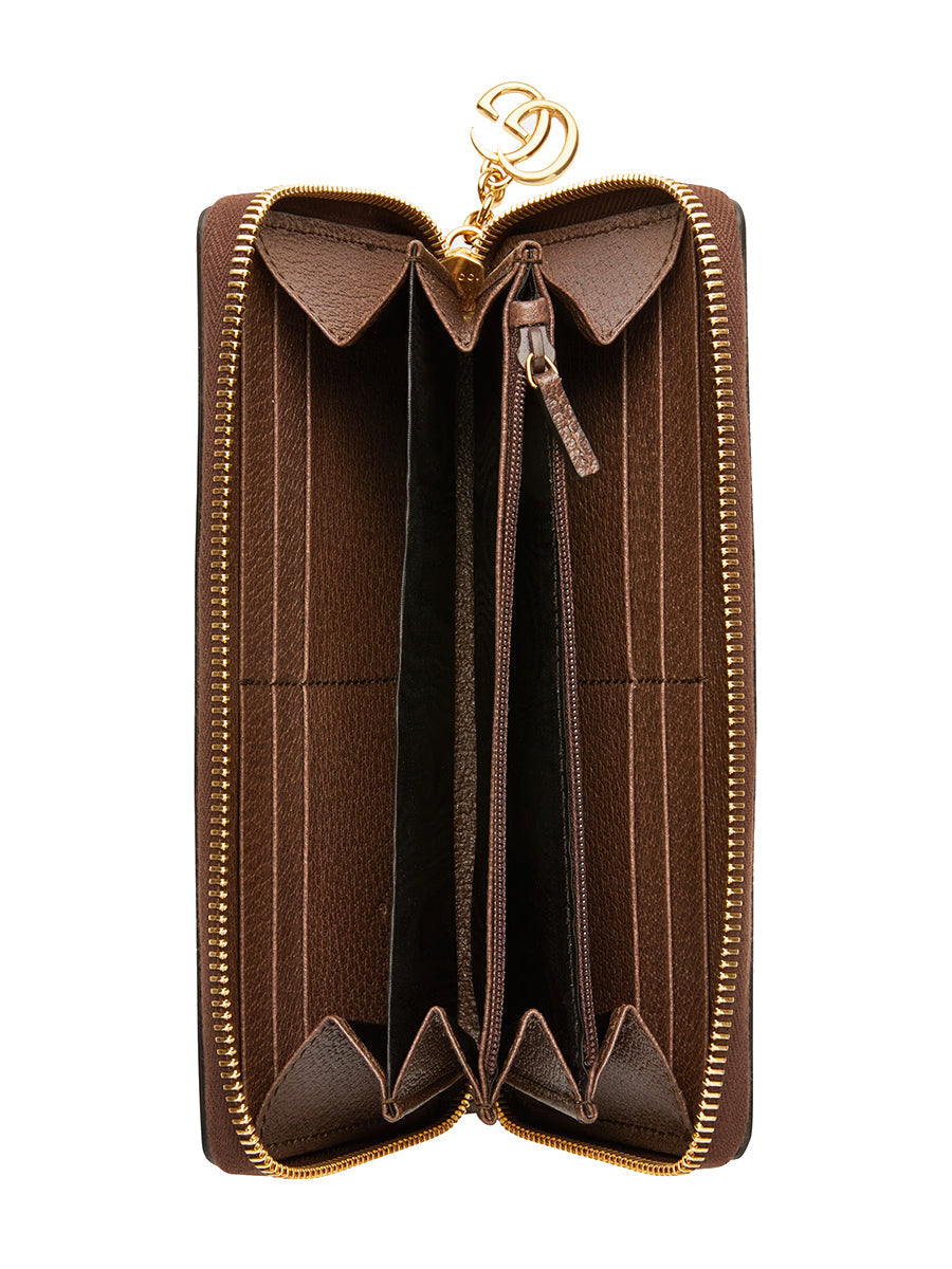 Ophidia GG Zip Around Wallet