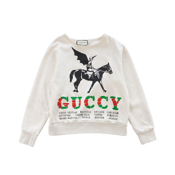 Gucci 'Winged Jockey' Sweatshirt - Men's XXS