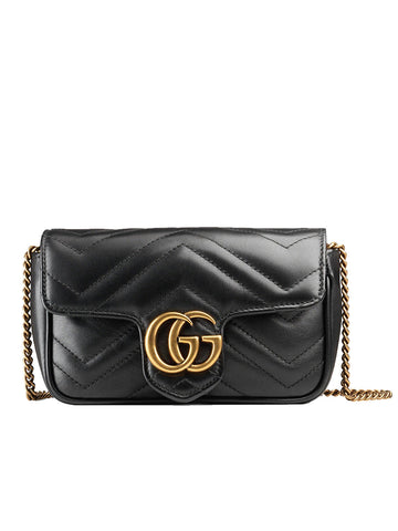 GG Marmont Matelassé Leather Super Mini Bag