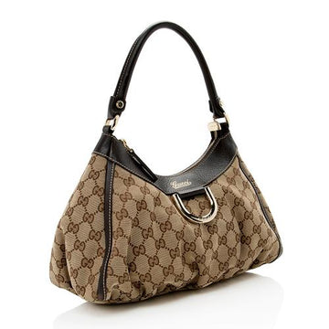 Gucci GG Canvas D Ring Bag