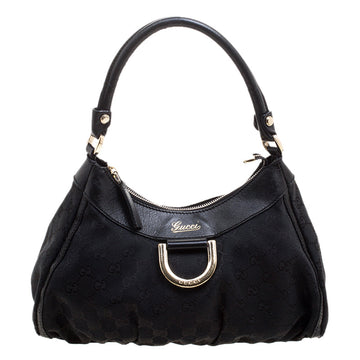 GUCCI GG Supreme Small D-Ring Hobo