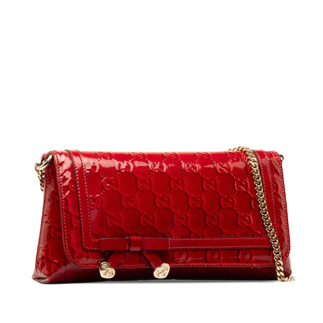 Gucci Patent Guccissima Mayfair Shoulder Bag (MLB-ksmz4h)