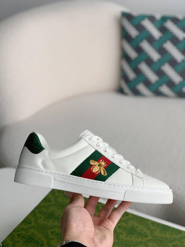 GG Ace Embroidered Sneakers