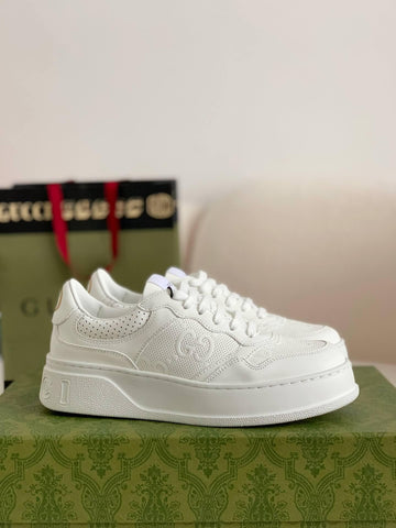 GG GG embossed Trainer "white"