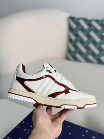 GG Re-Web Sneaker White Red