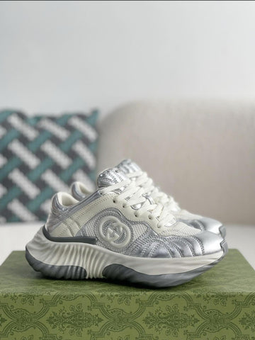 GG Ripple Trainer "silver white"