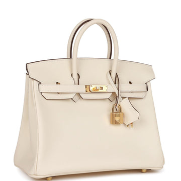HRMS Birkin 25 Nata Swift Gold Hardware