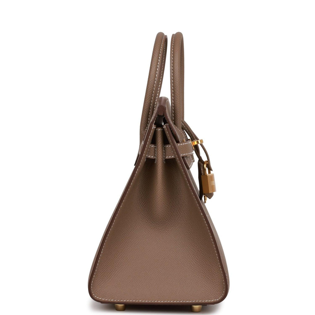 Birkin Sellier 25 Etoupe Epsom Gold Hardware