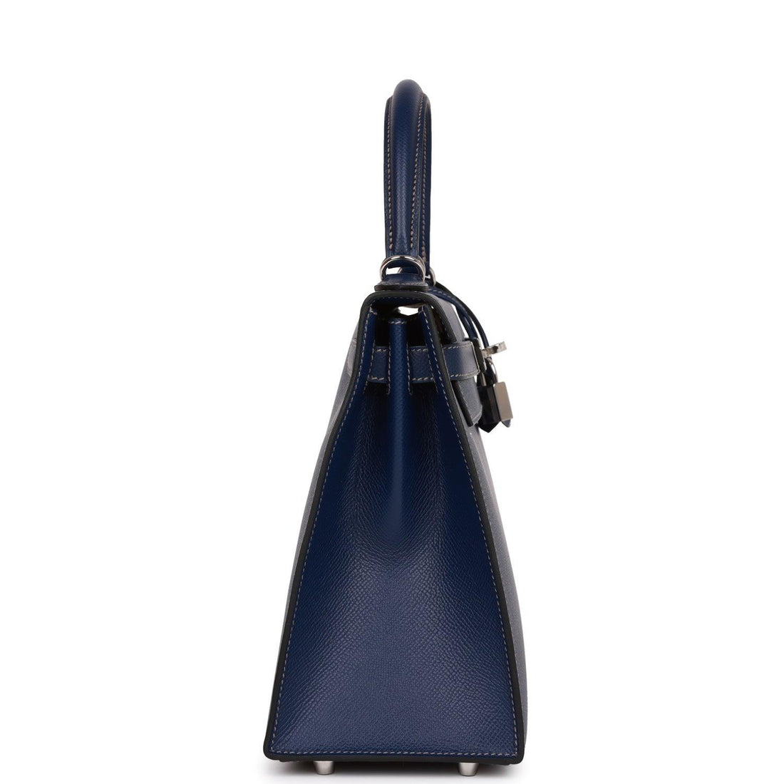 Special Order (HSS) Kelly Sellier 28 Bleu Indigo Epsom Palladium Hardware