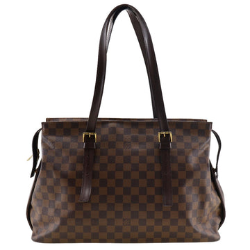 LOUIS VUITTON Shoulder Bag N51119 Damier canvas Brown Chelsea unisex(Unisex) Used