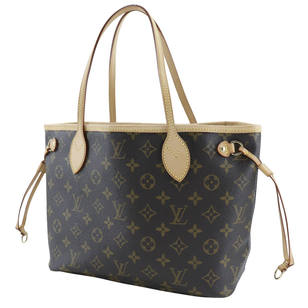 LOUIS VUITTON Tote Bag M40155 Monogram canvas Brown Never full PM Women Used