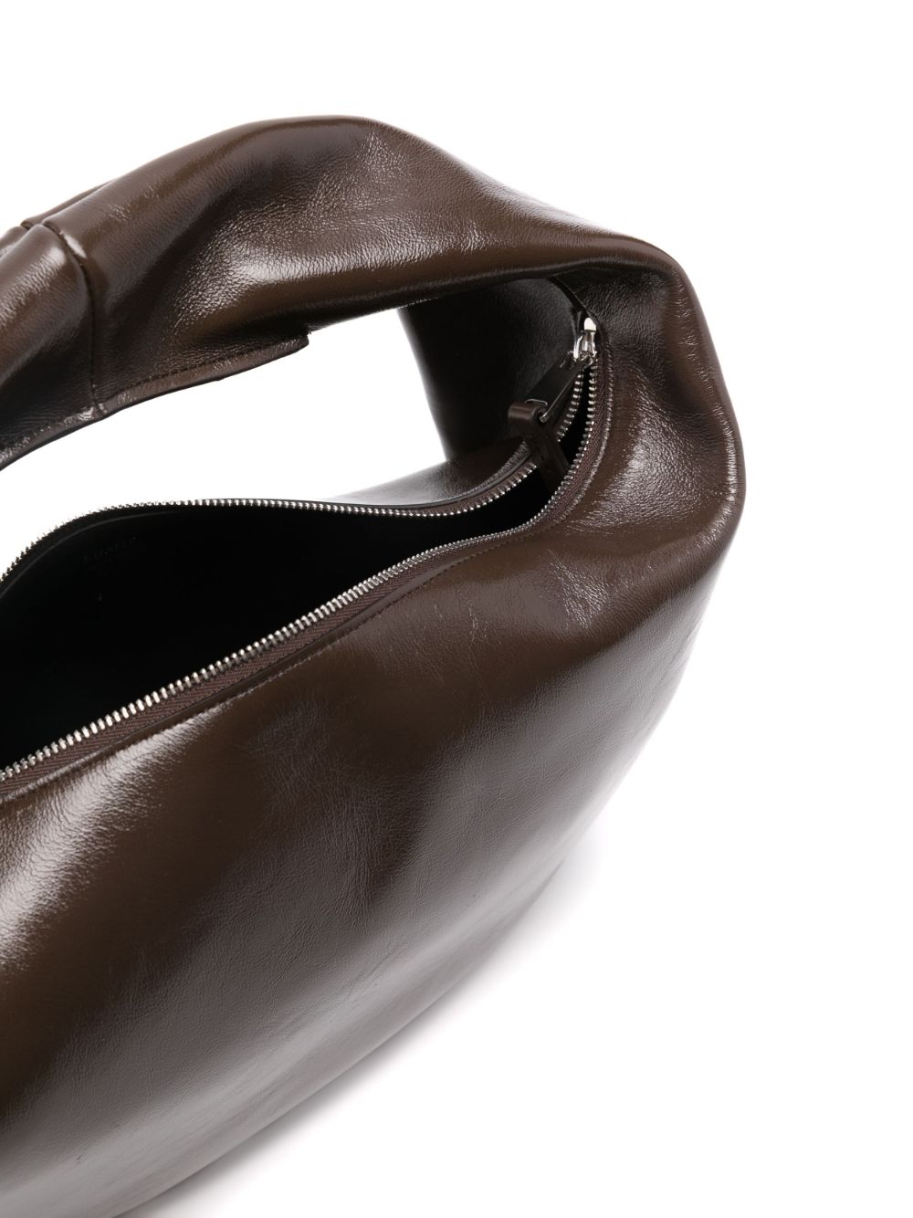 OLVIA MEDIUM LEATHER HOBO BAG