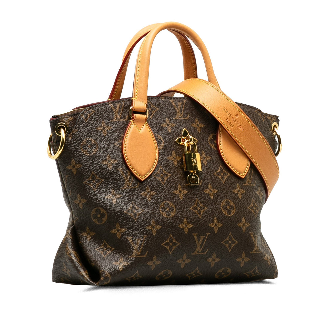 Monogram Flower Zipped Tote PM