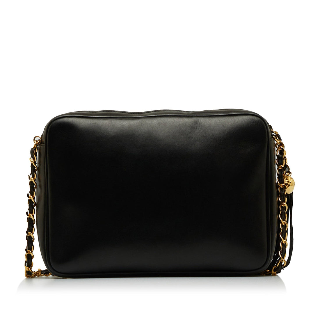 Chanel Triple CC Camera Bag Black Lambskin Gold