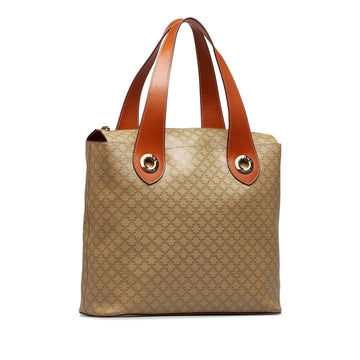 Tan Celine Macadam Tote