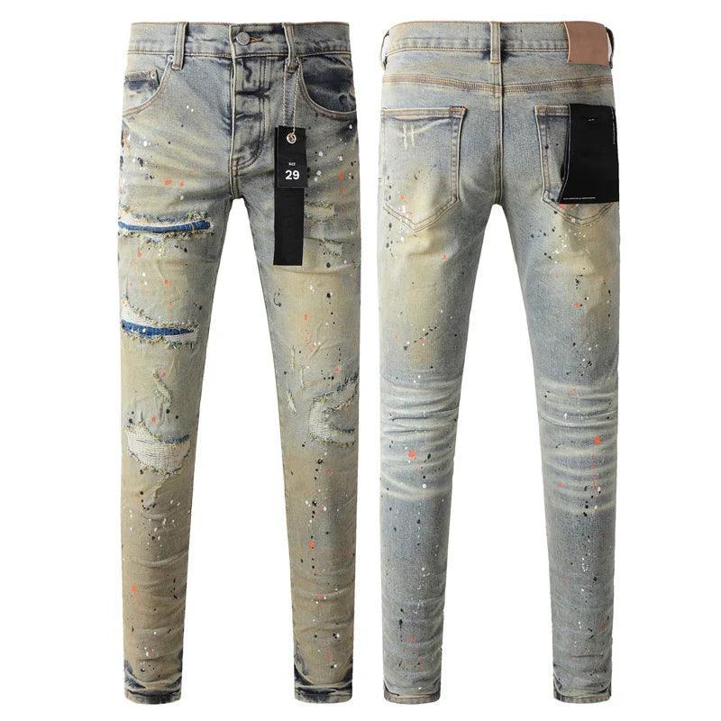Premium Brand PRPL Roca Jeans Ripped P009