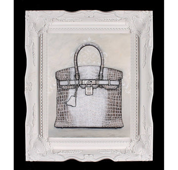 Small Limited Edition Himalayan Hermès Birkin Giclée