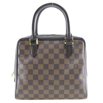 LOUIS VUITTON Handbag Damier canvas Brown Brera Women Used