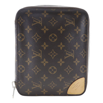 LOUIS VUITTON Pouch M42663 Monogram canvas Brown Horizon unisex(Unisex) Used