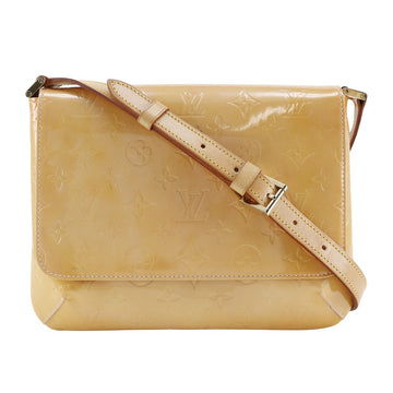 LOUIS VUITTON Shoulder Bag M91070 Monogram Vernis Cream yellow Thompson Street Women Used