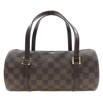 LOUIS VUITTON Handbag N51304 Damier canvas Brown Papillon PM Women Used
