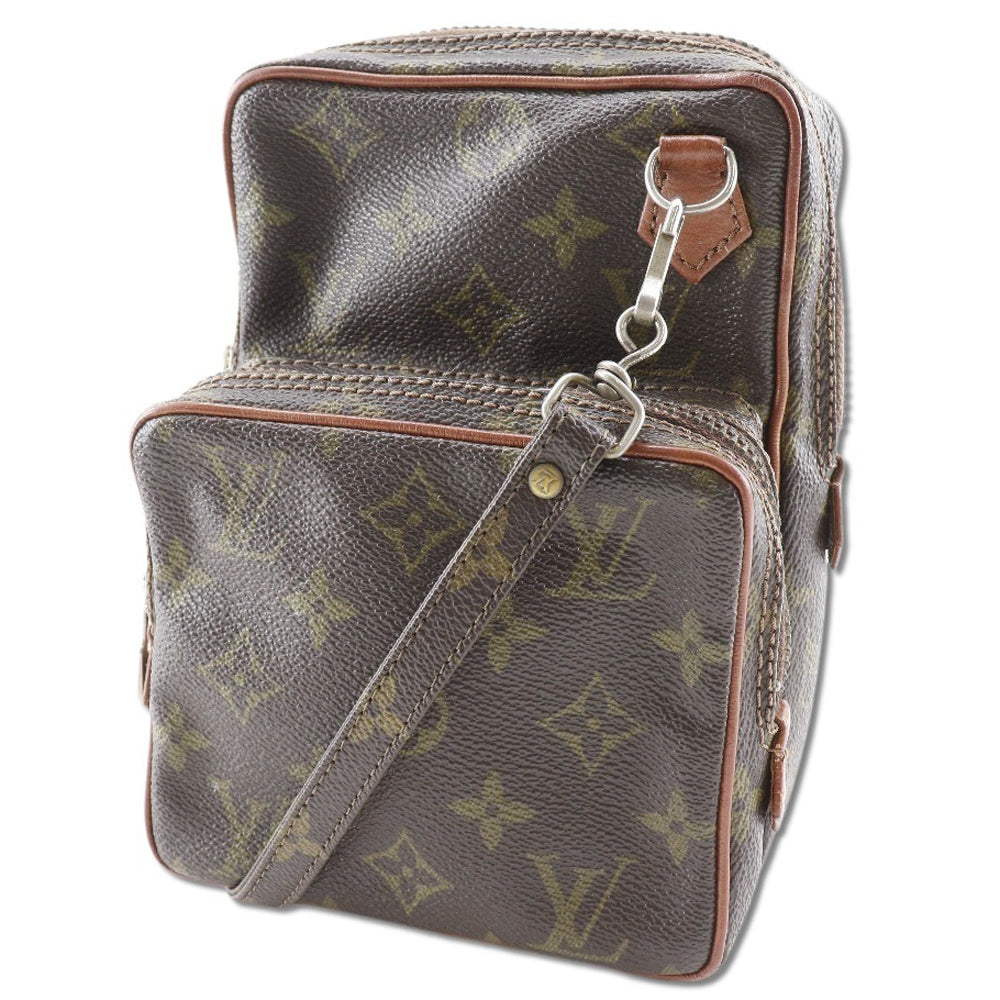 LOUIS VUITTON Shoulder Bag Monogram canvas Brown Mini Amazone (old) Women Used