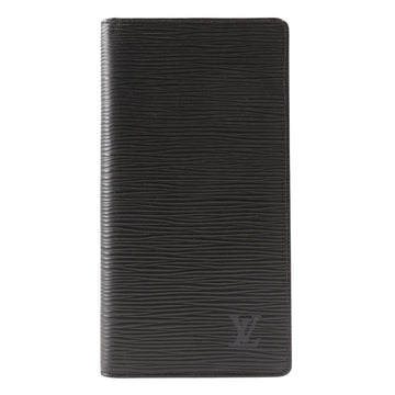 LOUIS VUITTON Bill Compartment M63212 Epi Leather black black Porto Cartes Crdit mens Used