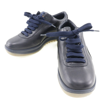 LOUIS VUITTON sneakers leather black shoes Women 36 Used