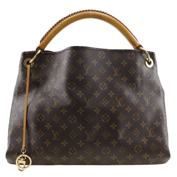 LOUIS VUITTON Shoulder Bag M40249 Monogram canvas Brown one belt ArtsyMM Women Used