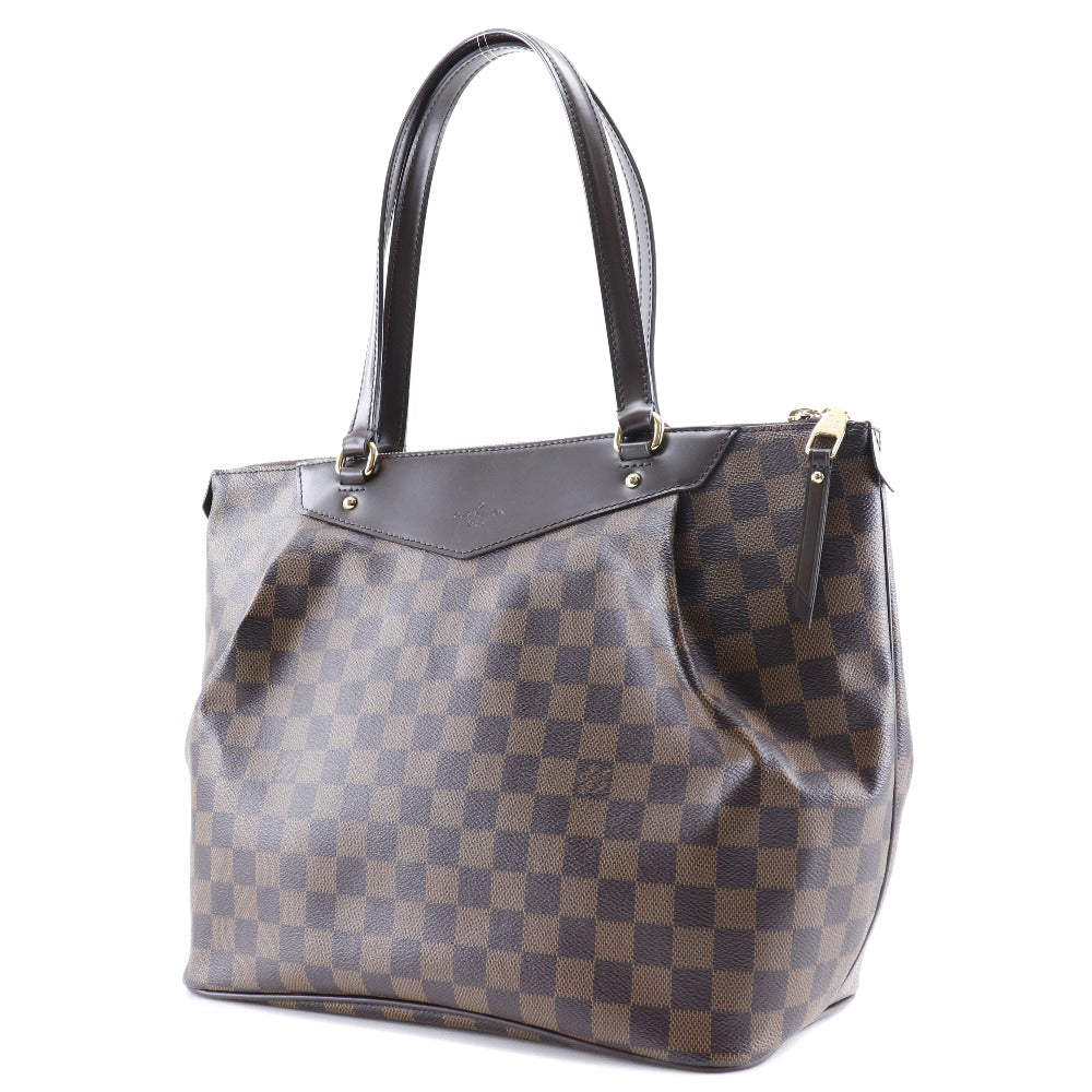 LOUIS VUITTON Tote Bag N41103 Damier canvas Brown Westminster GM Women Used