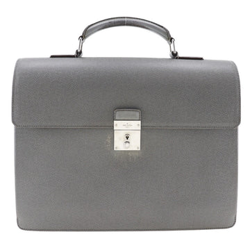 LOUIS VUITTON Business bag M32657 Taiga gray Briefcase Neo Robusto 2 mens Used