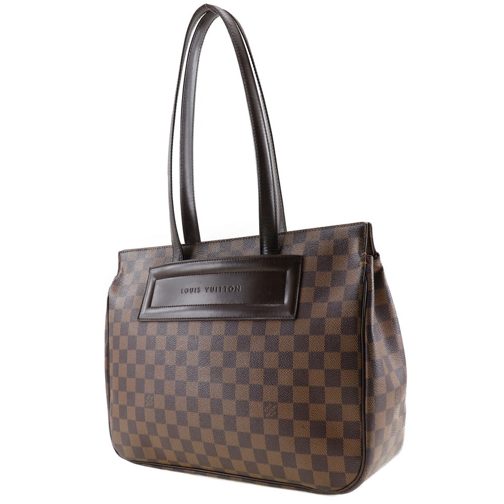 LOUIS VUITTON Tote Bag N51123 Damier canvas Brown Parioli PM Women Used