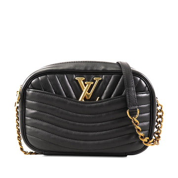 Black Louis Vuitton New Wave Camera Bag