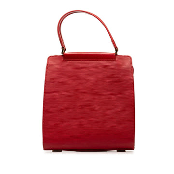 Red Louis Vuitton Epi Figari PM Handbag