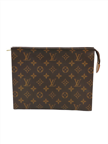 Louis Vuitton Poche Toilette Monogram Clutch Bag - '10s