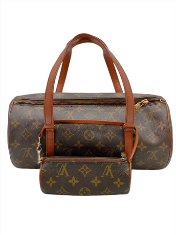 Louis Vuitton Papillon 30 Monogram Handbag - '80s