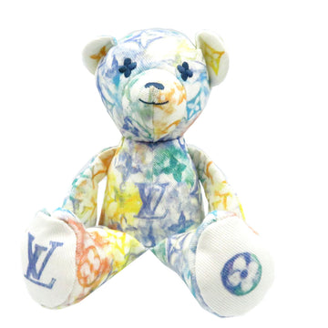 LOUIS VUITTON Plush Doll GI0502 cotton blue Dudu Louis Women Used