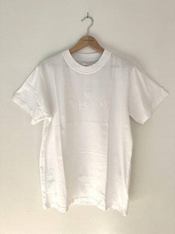 second season LILI TEE - TONAL WHITE - SIZE XS