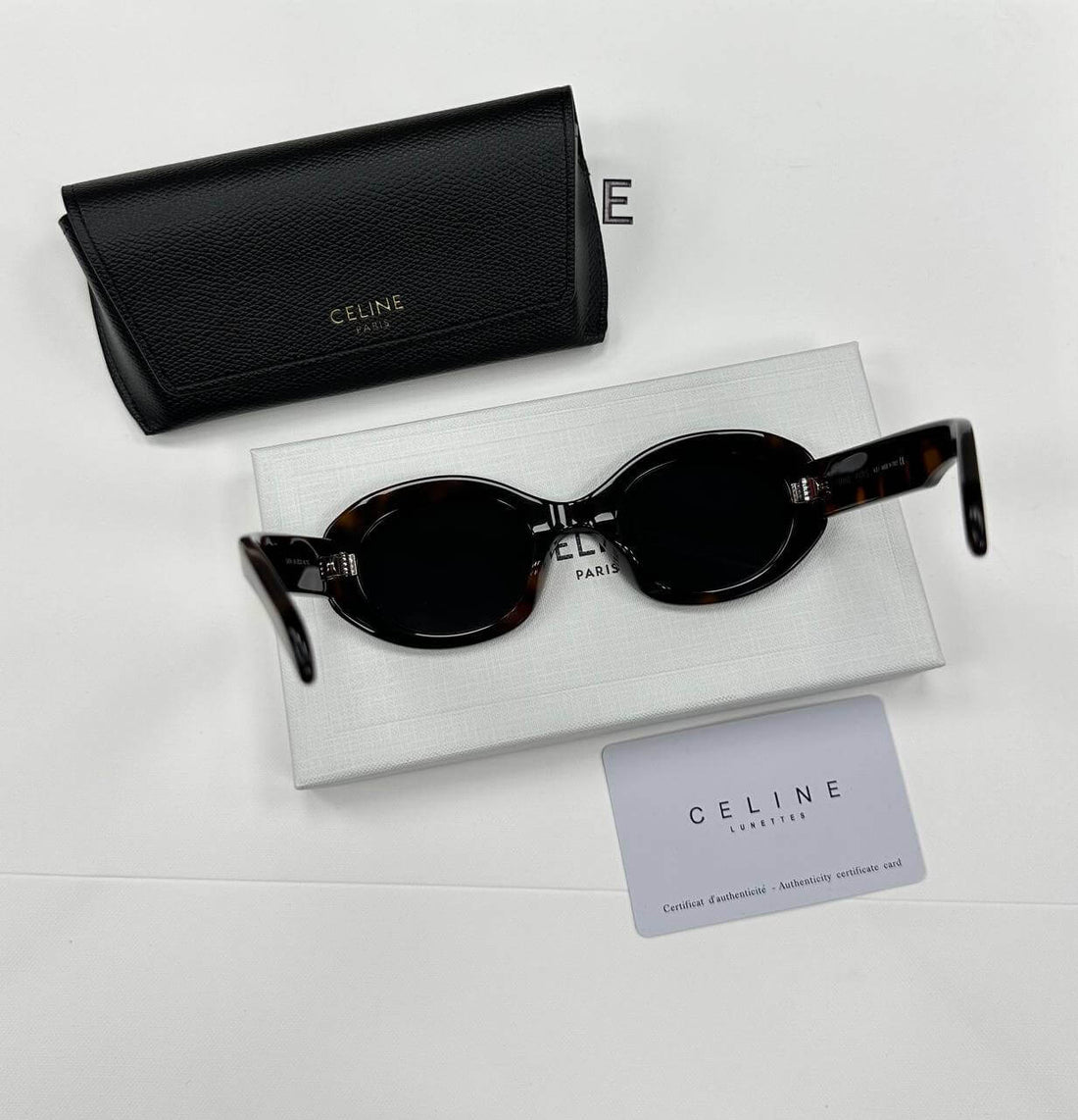 TRIOMPHE 01 SUNGLASSES IN ACETATE BLONDE HAVANA