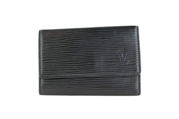 Black Epi 6 Key Holder