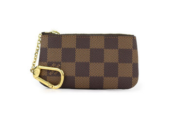 Damier Ebene Canvas Key Pouch