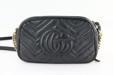 GG Marmont Small Matelassé Bag