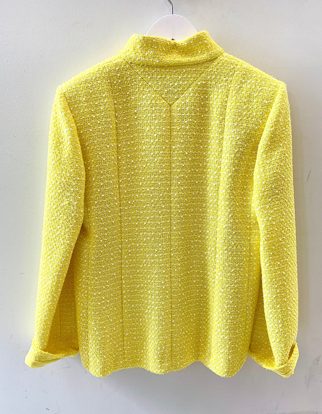 CHANEL YELLOW BLAZER