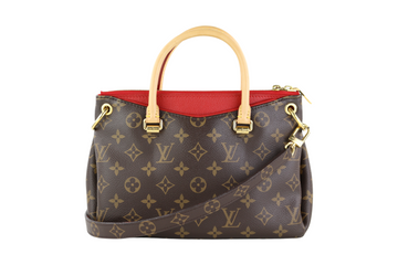 Monogram/Cerise Pallas BB